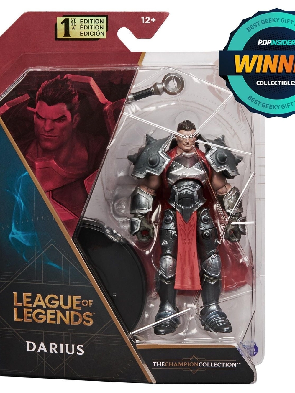 League of Legends, Darius Collectible Premium Figure, Details and Axe Accessory